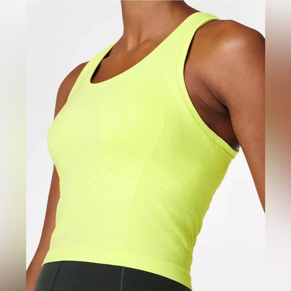 Sweaty Betty Seamless Athlete Crop Tank Top Size 10